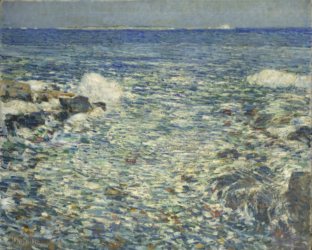 Surf, Isles of Shoals av Childe Hassam