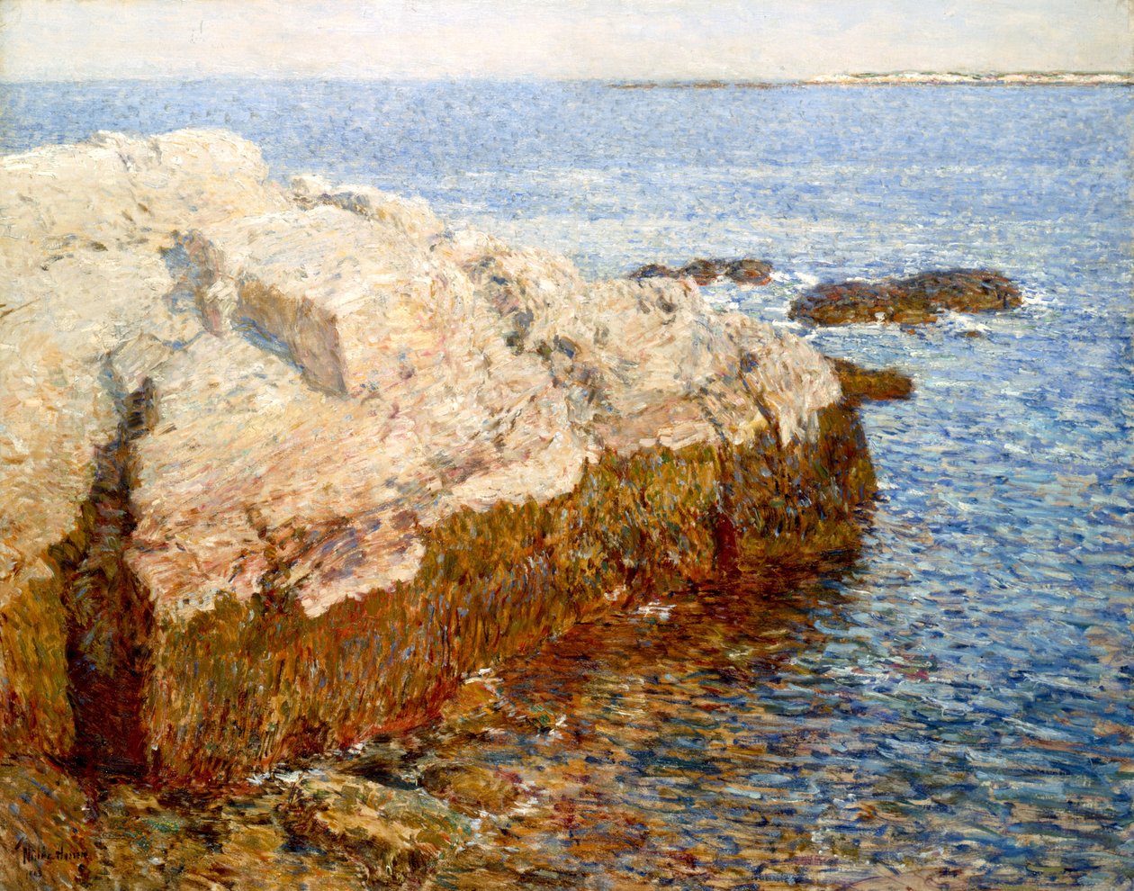 Cliff Rock av Childe Hassam