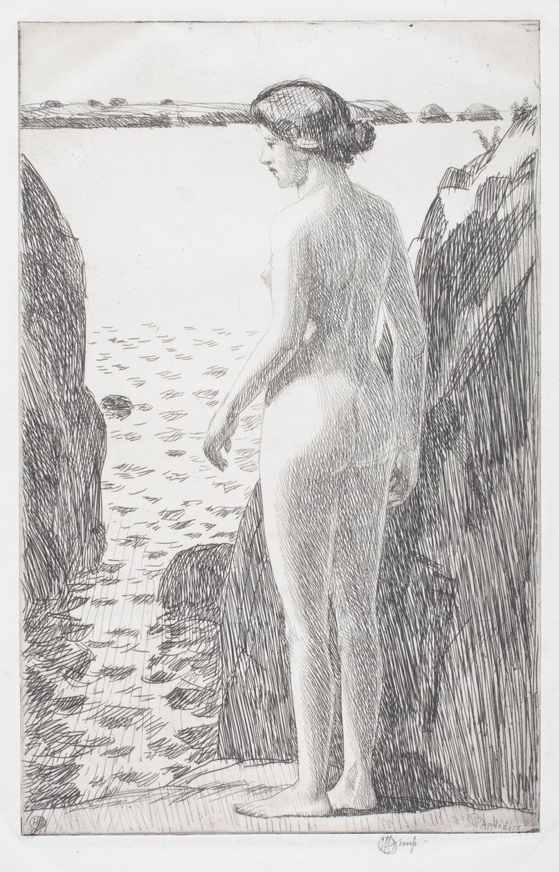 Appledore av Childe Frederick Hassam