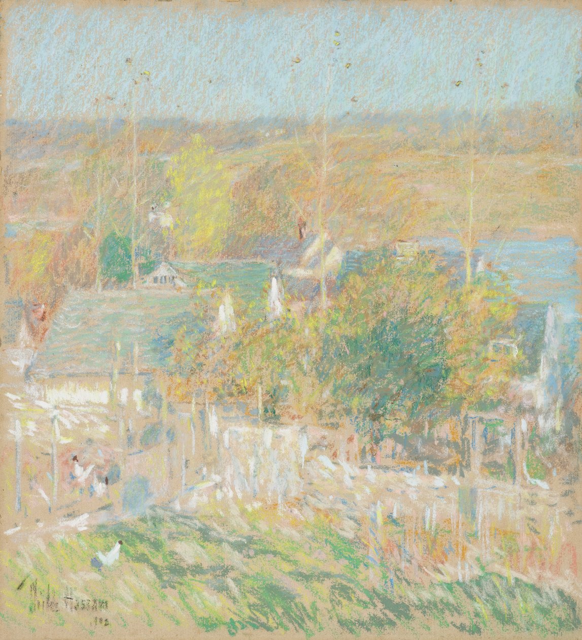 Høst av Childe Frederick Hassam