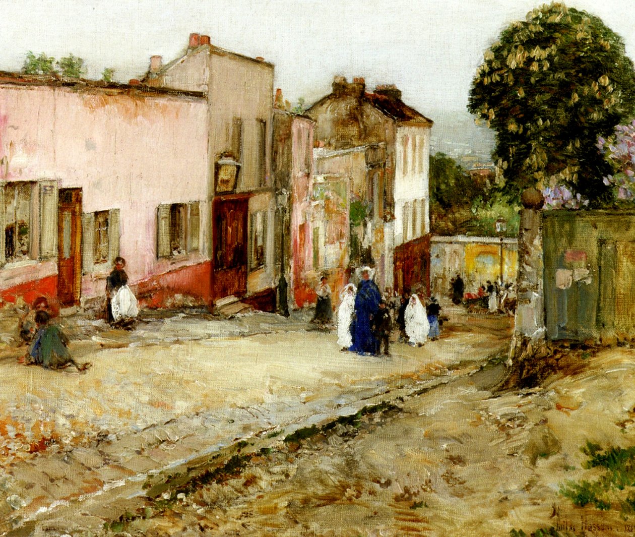Konfirmasjonsdagen av Childe Frederick Hassam