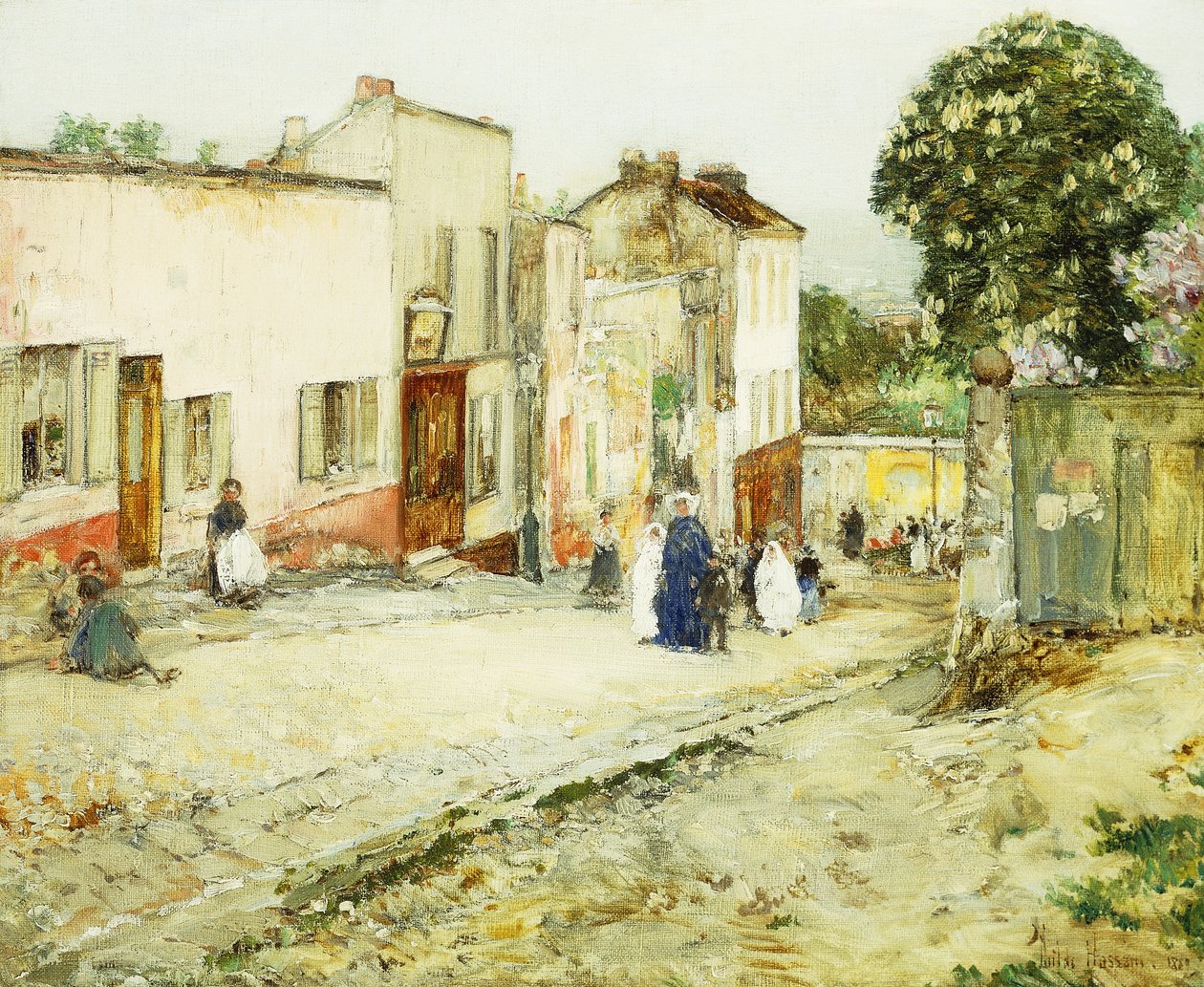 Konfirmasjonsdagen av Childe Frederick Hassam