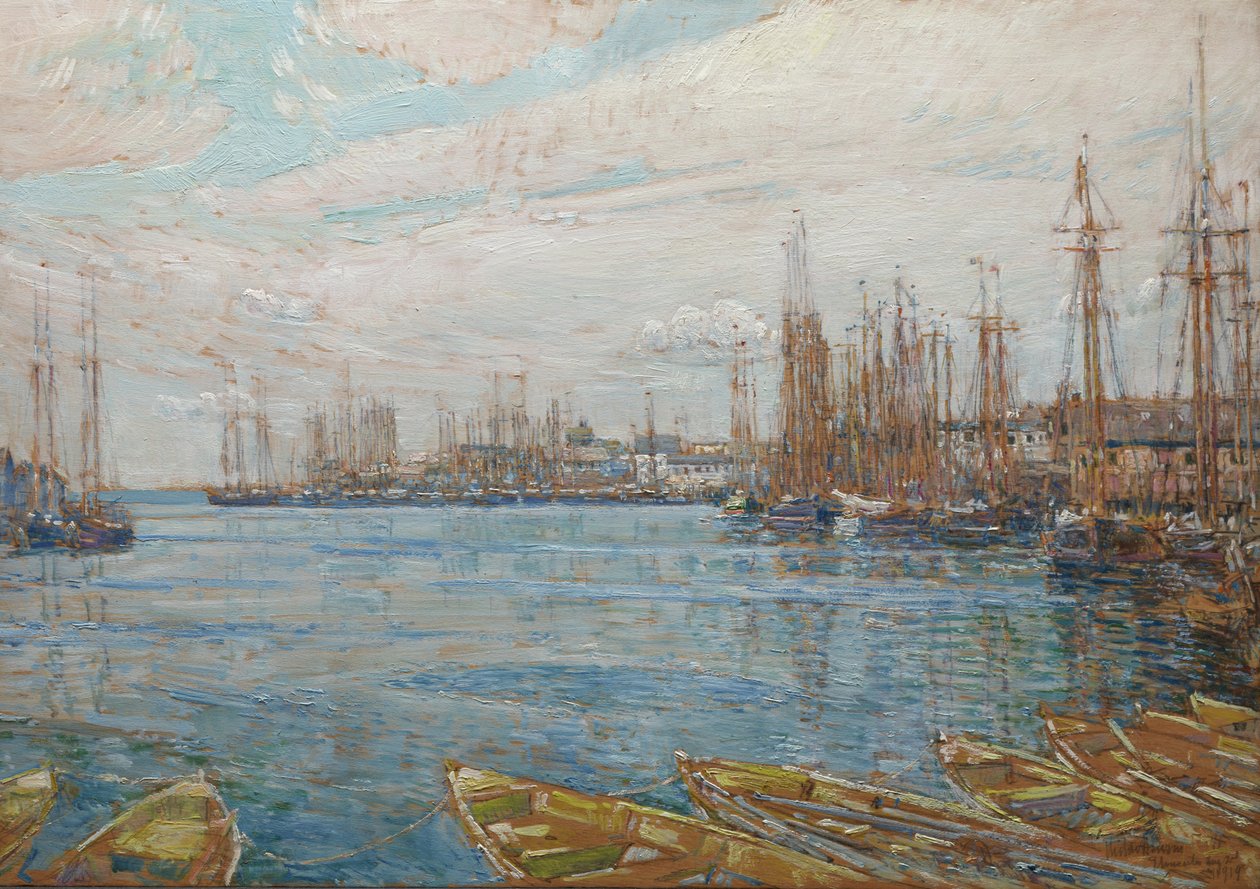 Tusen masters havn av Childe Frederick Hassam