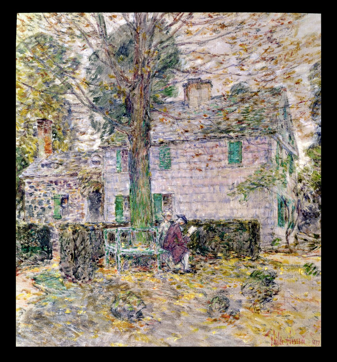 Indian Summer in Colonial Days av Childe Frederick Hassam
