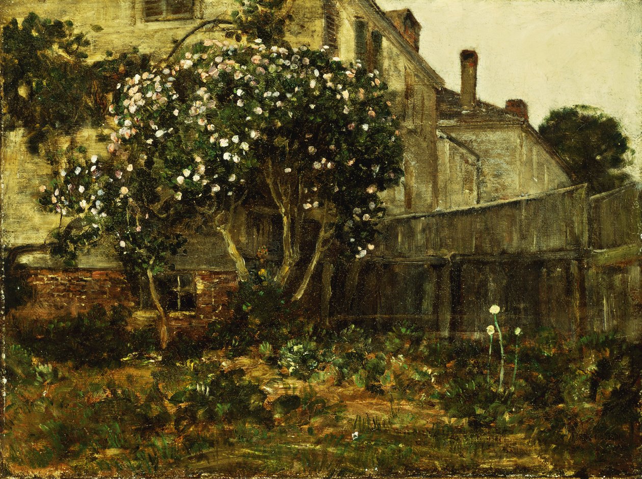 Syrintid, ca. 1884 (olje på lerret) av Childe Frederick Hassam