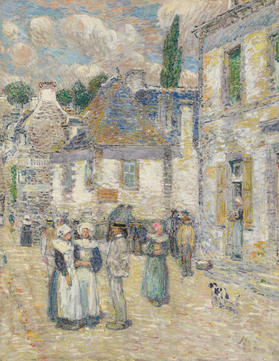 Aven bro av Childe Frederick Hassam