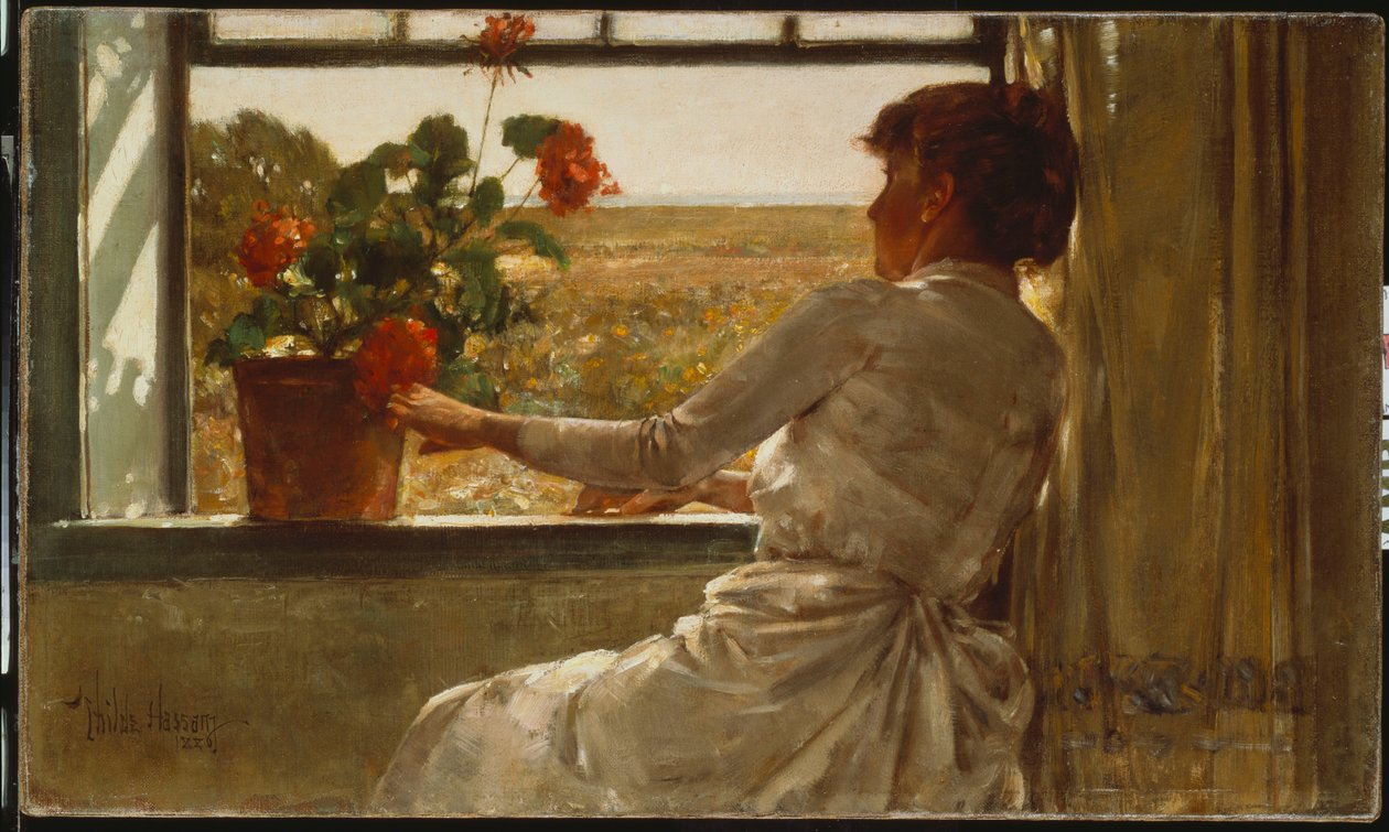 Sommerkveld av Childe Frederick Hassam