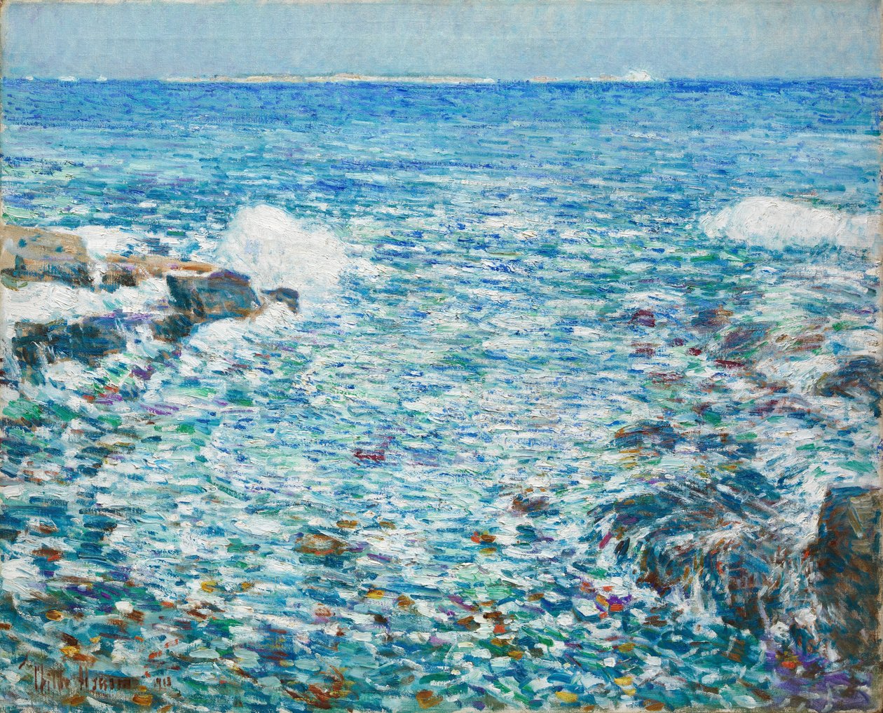 Surf, Isles of Shoals av Childe Frederick Hassam