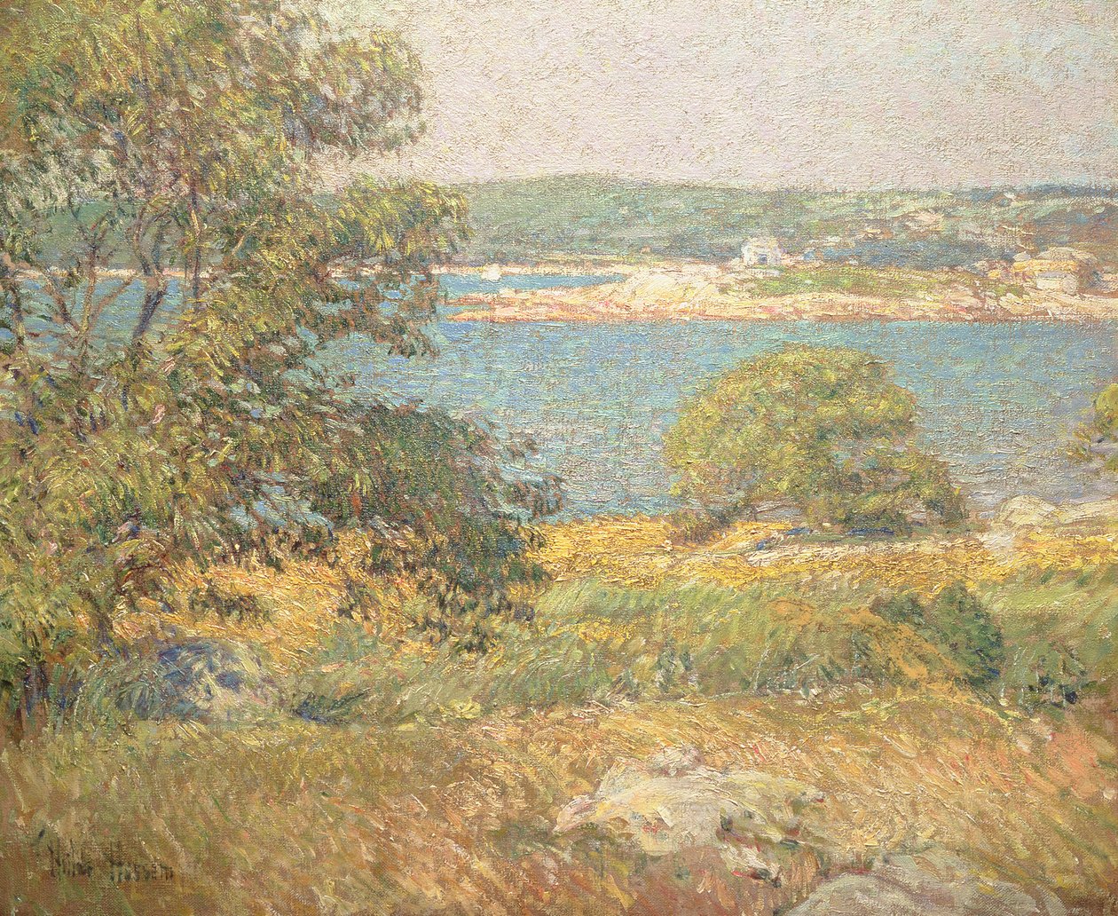 Ten Pound Island, ca. 1896-99 (olje på lerret) av Childe Frederick Hassam