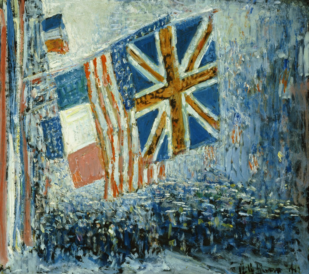 Den store paraden av Childe Frederick Hassam