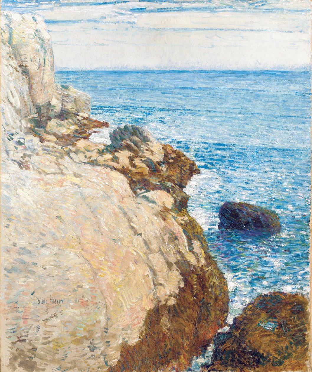 The East Headland, Appledore - Isles of Shoals av Childe Frederick Hassam