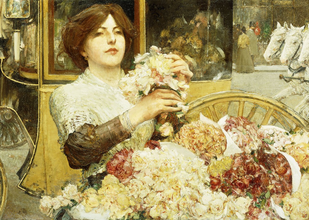 Rosenjenta av Childe Frederick Hassam