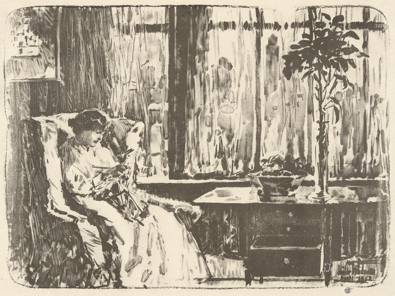 Bred gardin av Childe Hassam