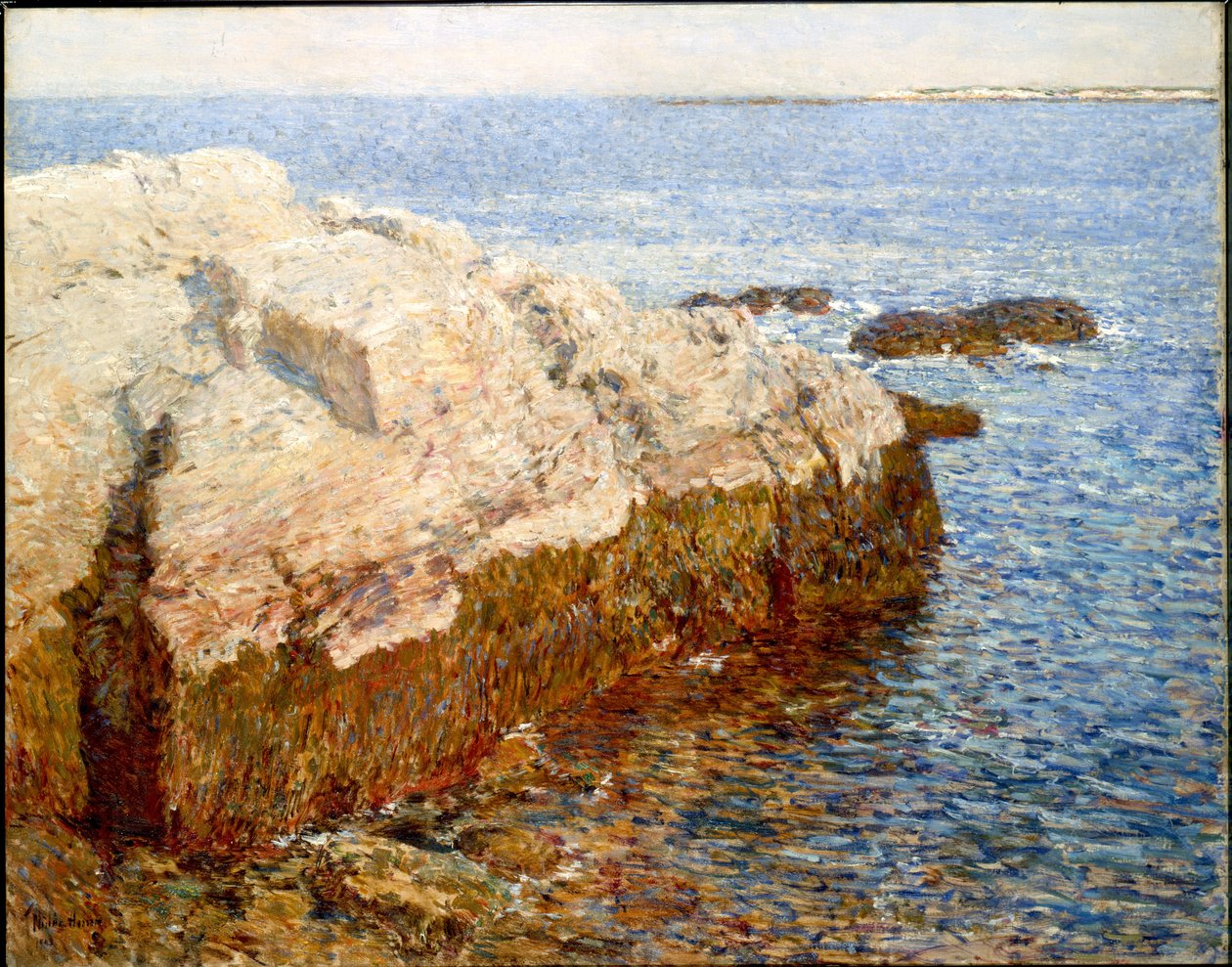 Klippeberg - Appledore av Childe Hassam