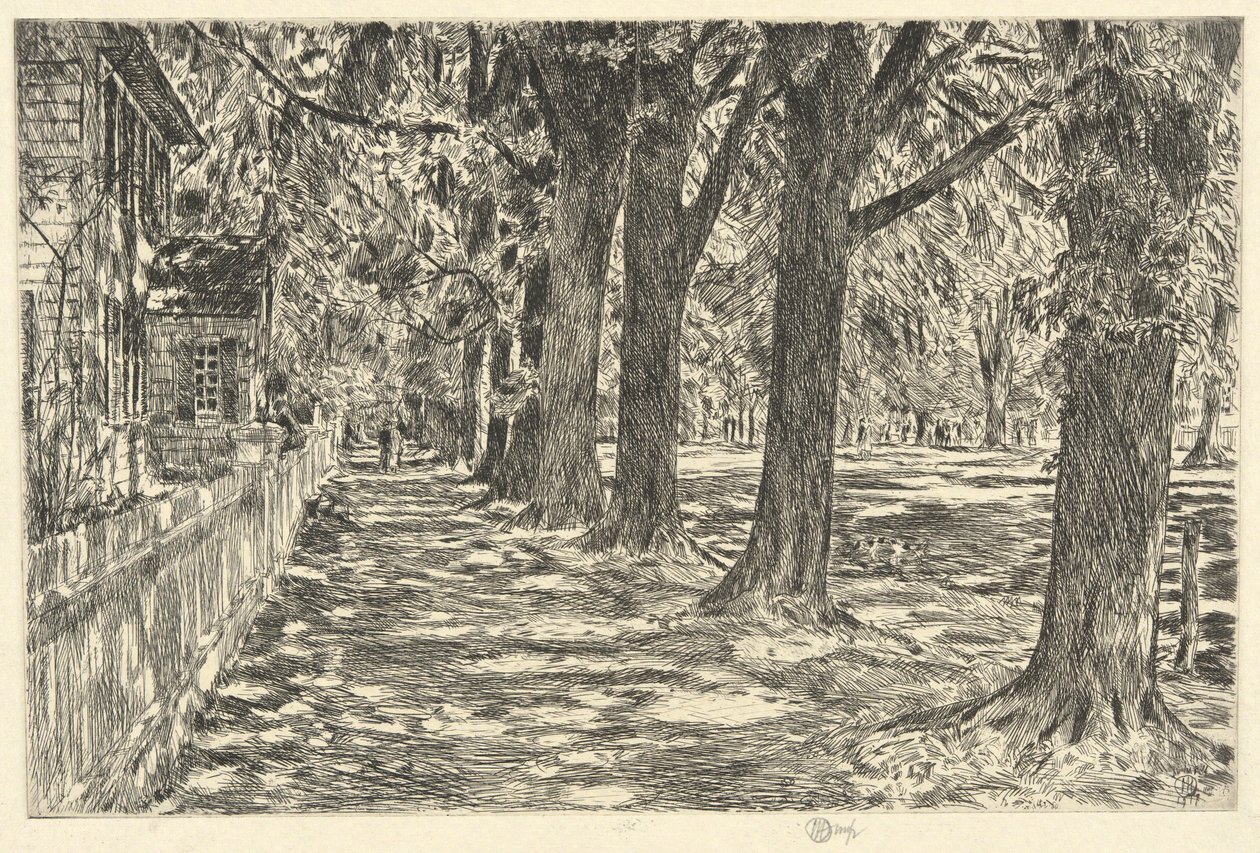 Easthampton, 1917 av Childe Hassam