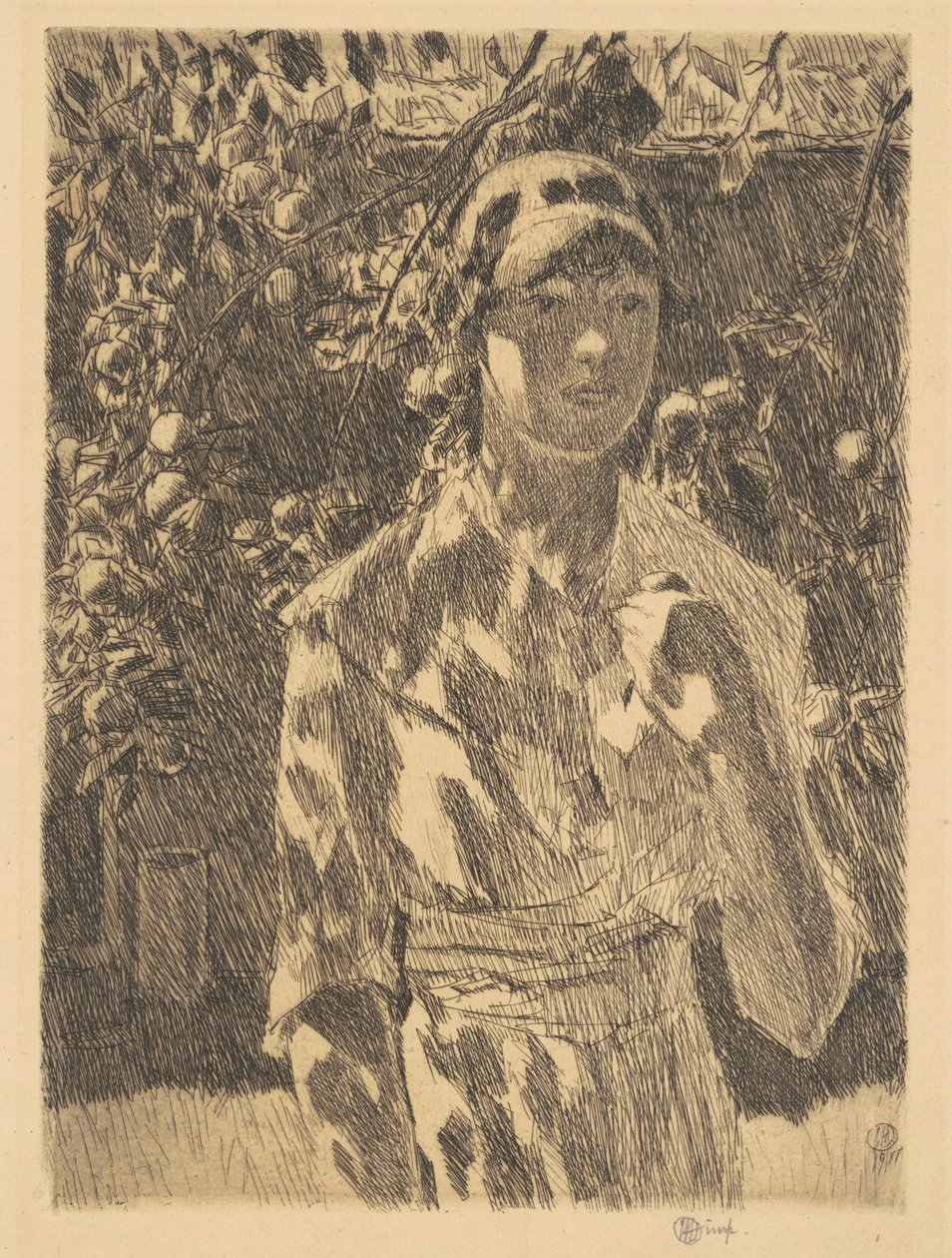 Helen Burke av Childe Hassam