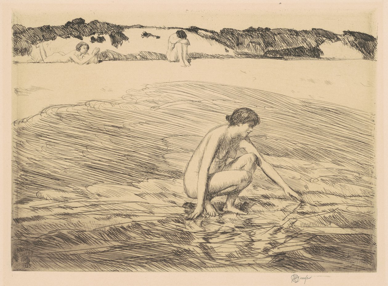 Høyvann, Montauk av Childe Hassam