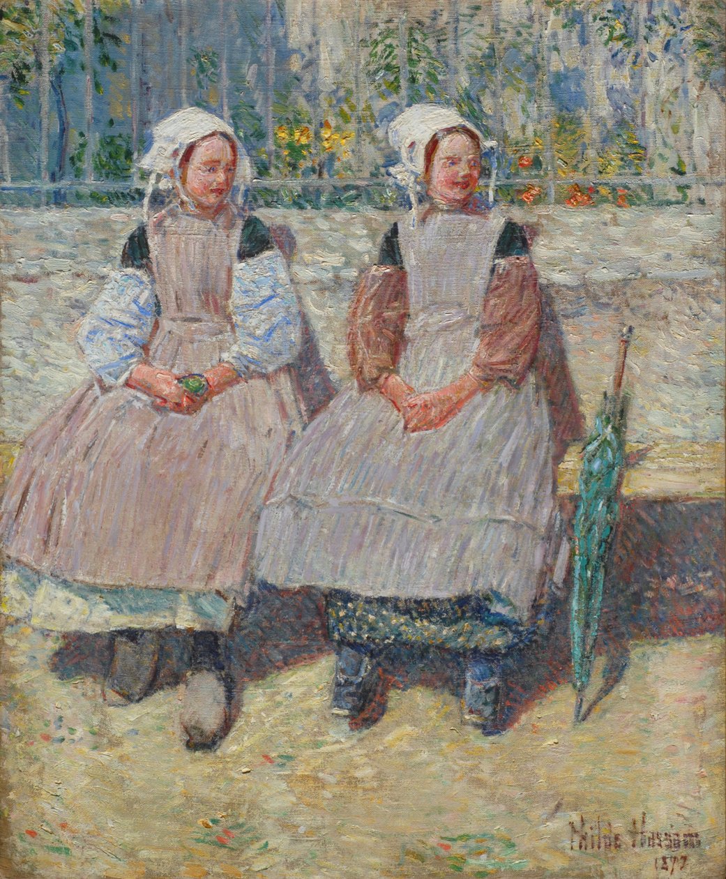 I sollyset av Childe Hassam