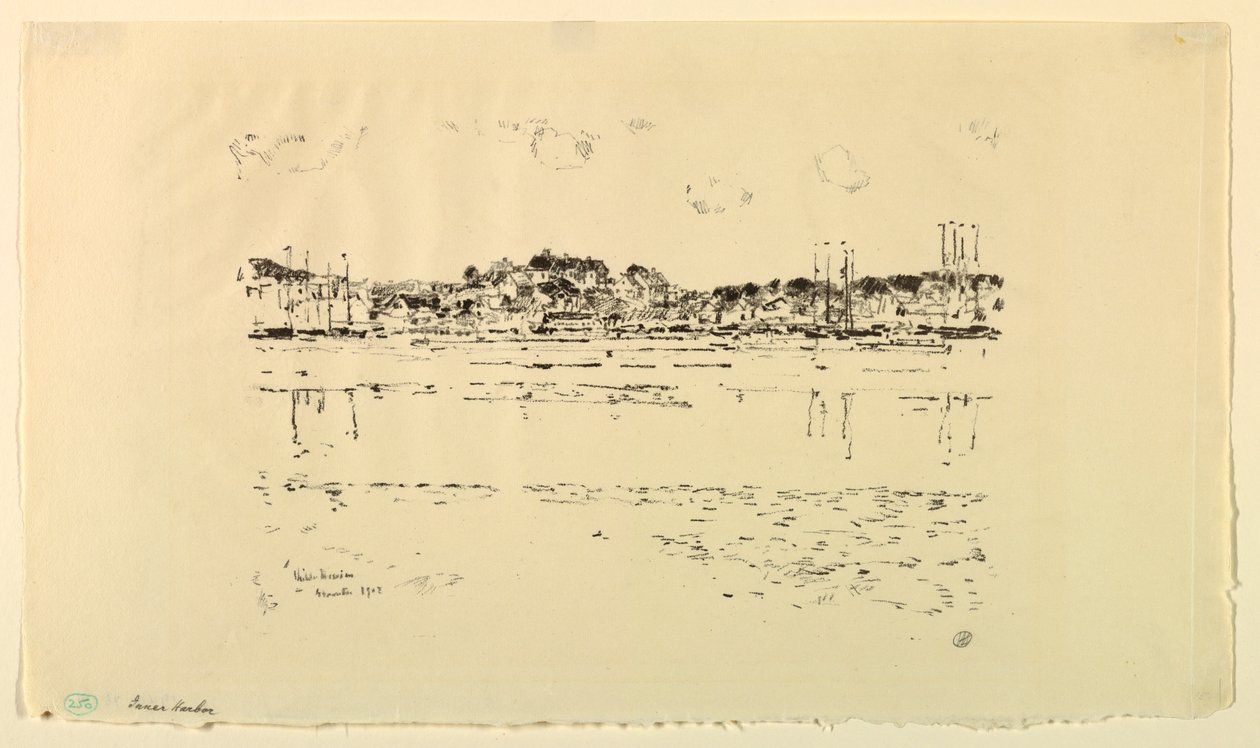 Indre havn av Childe Hassam
