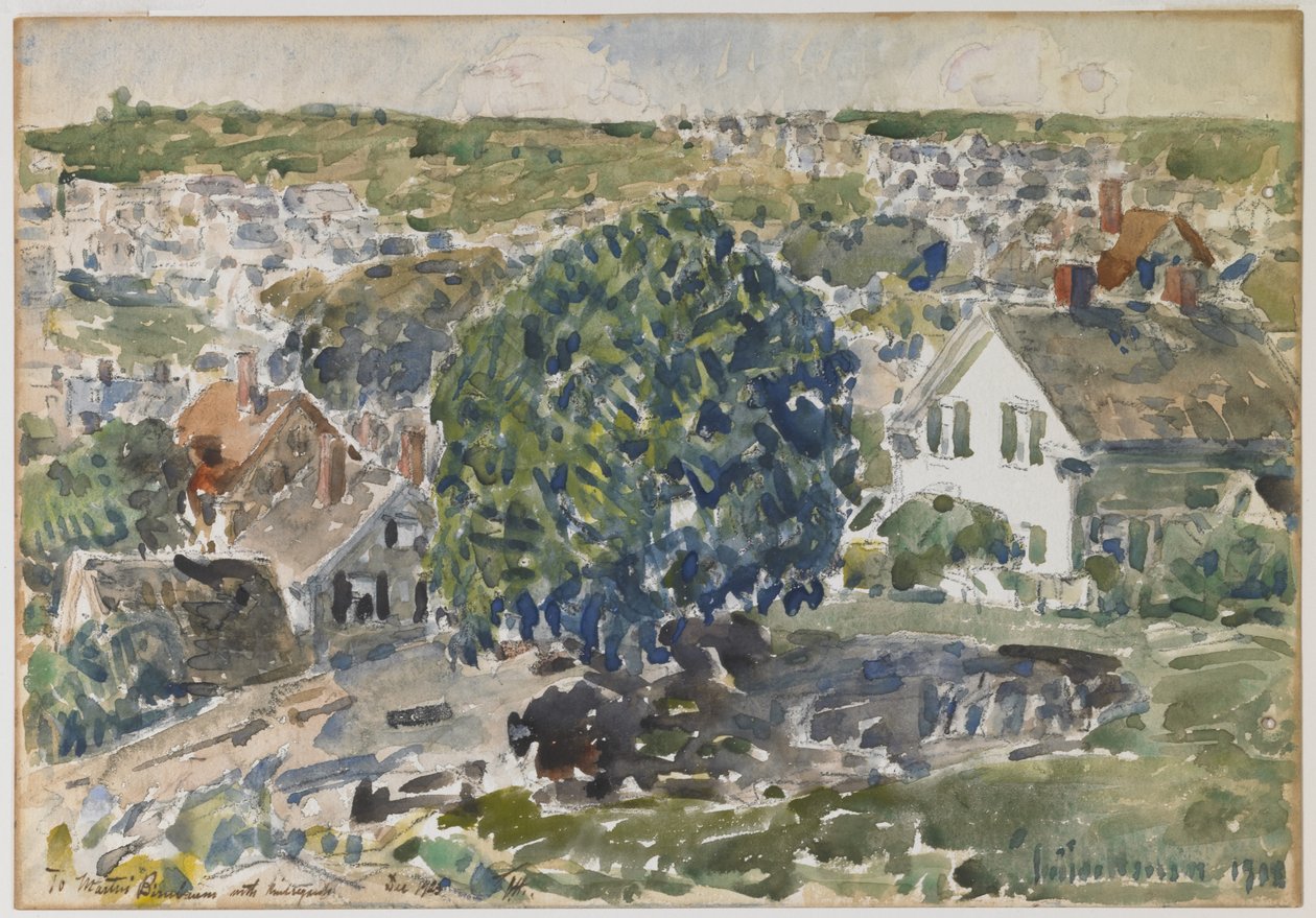 Landskap av Childe Hassam