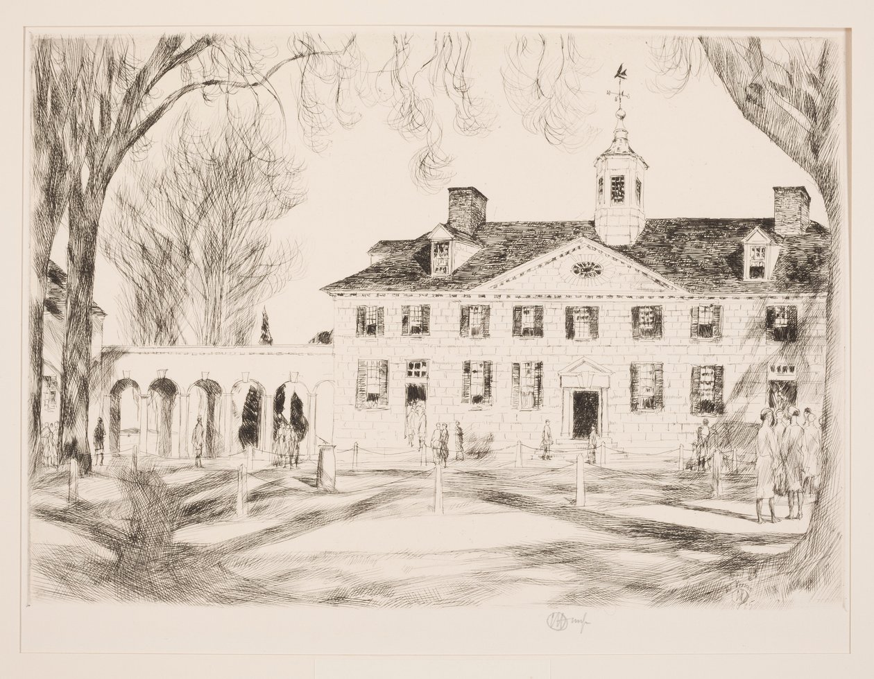 Mt. Vernon, 1925 av Childe Hassam