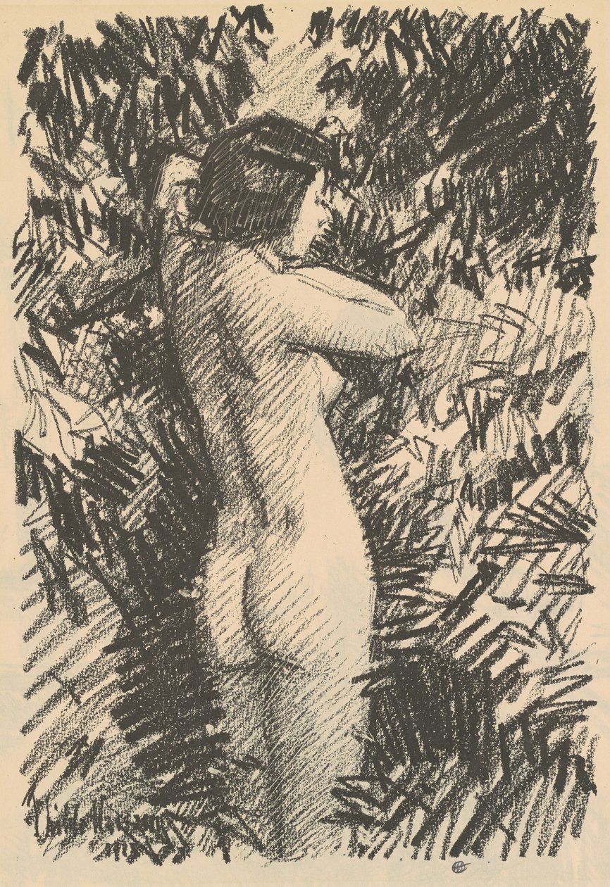naken [straight] av Childe Hassam