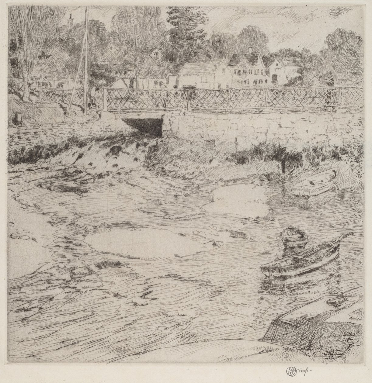 Gammel blonde av Childe Hassam