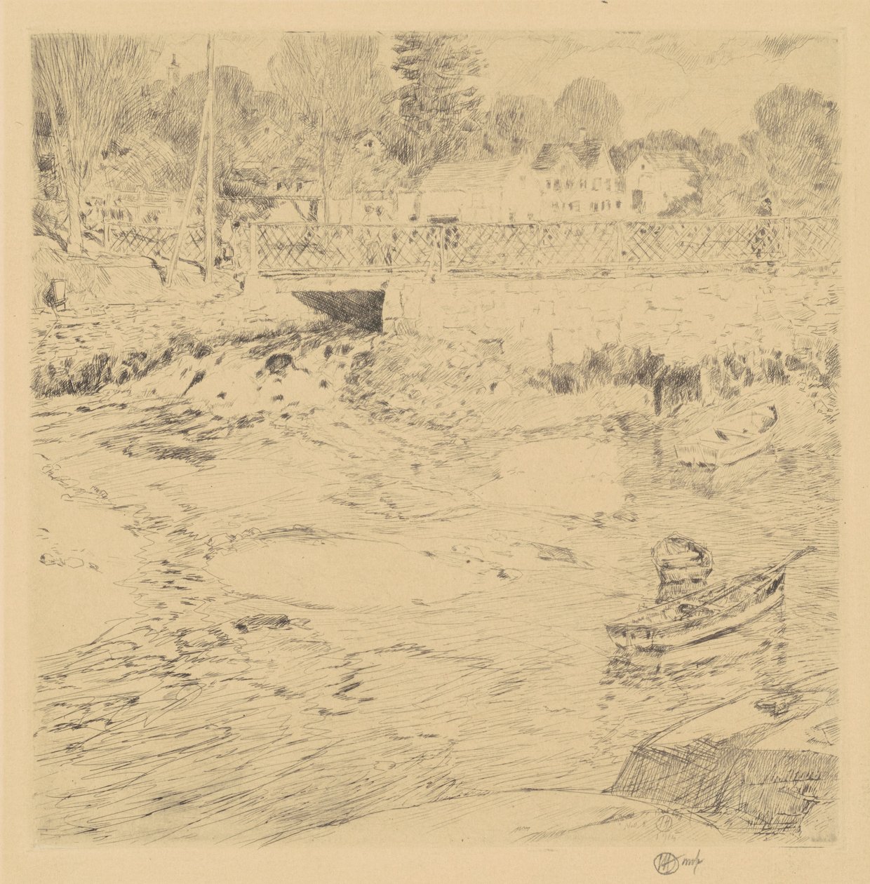 Gammel blonde av Childe Hassam