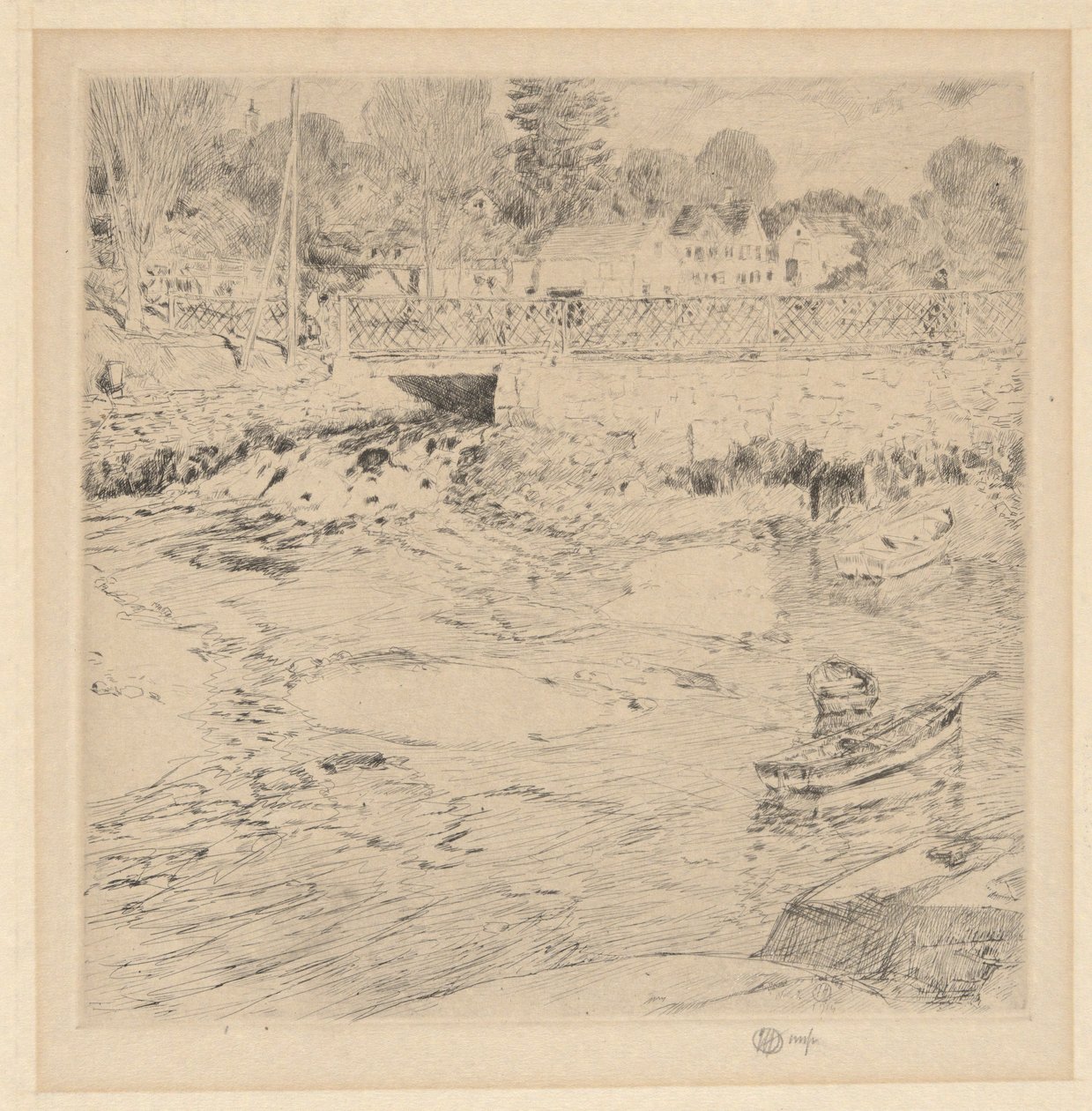 Gammel blonde av Childe Hassam