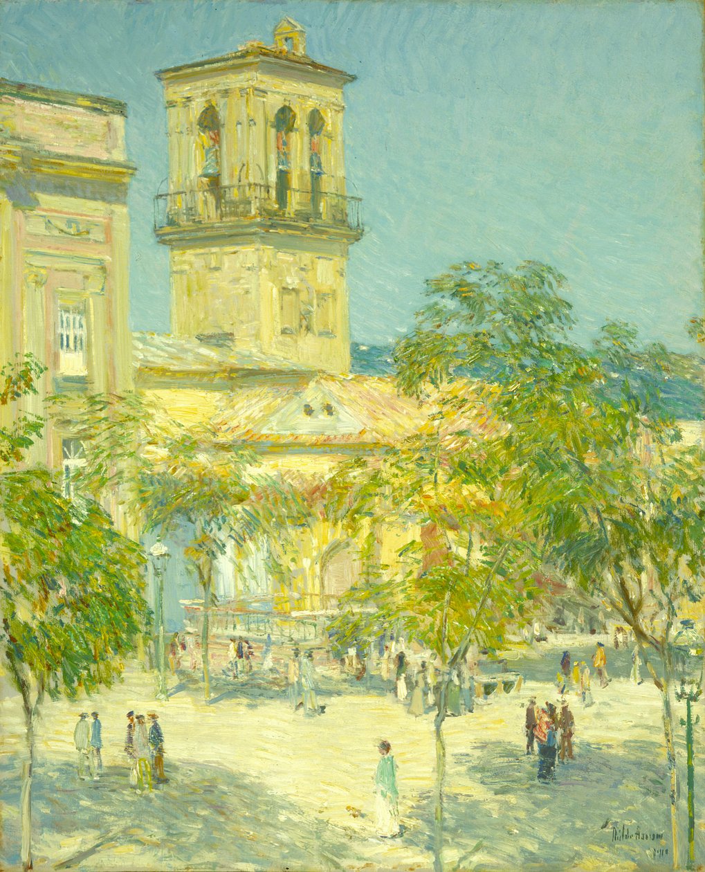 Street of the Great Captain, Córdoba av Childe Hassam