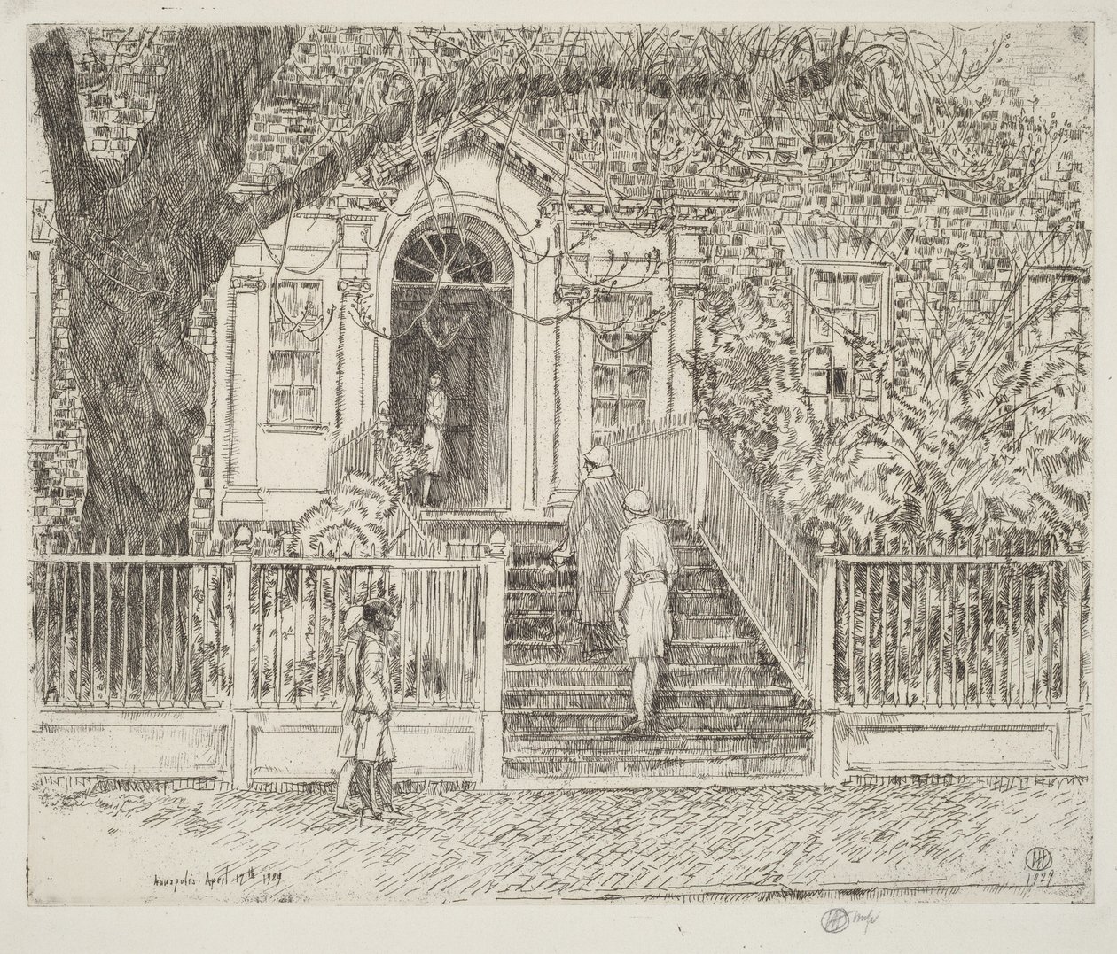 Chase-huset av Childe Hassam