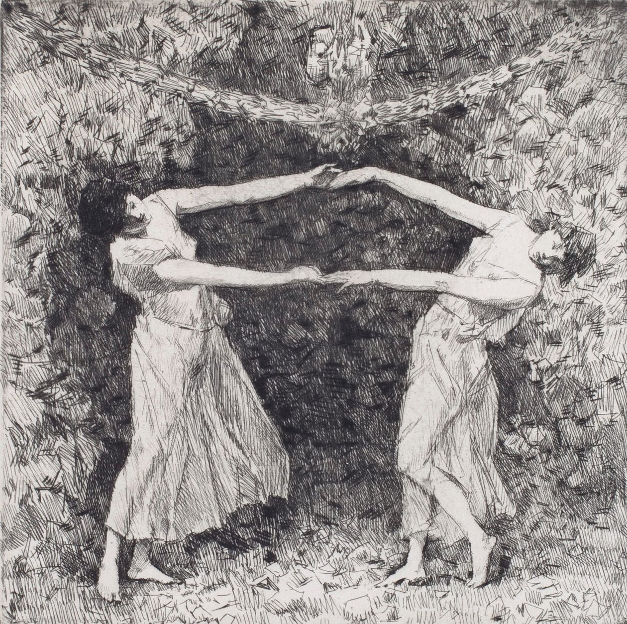 Laurbærdansen av Childe Hassam