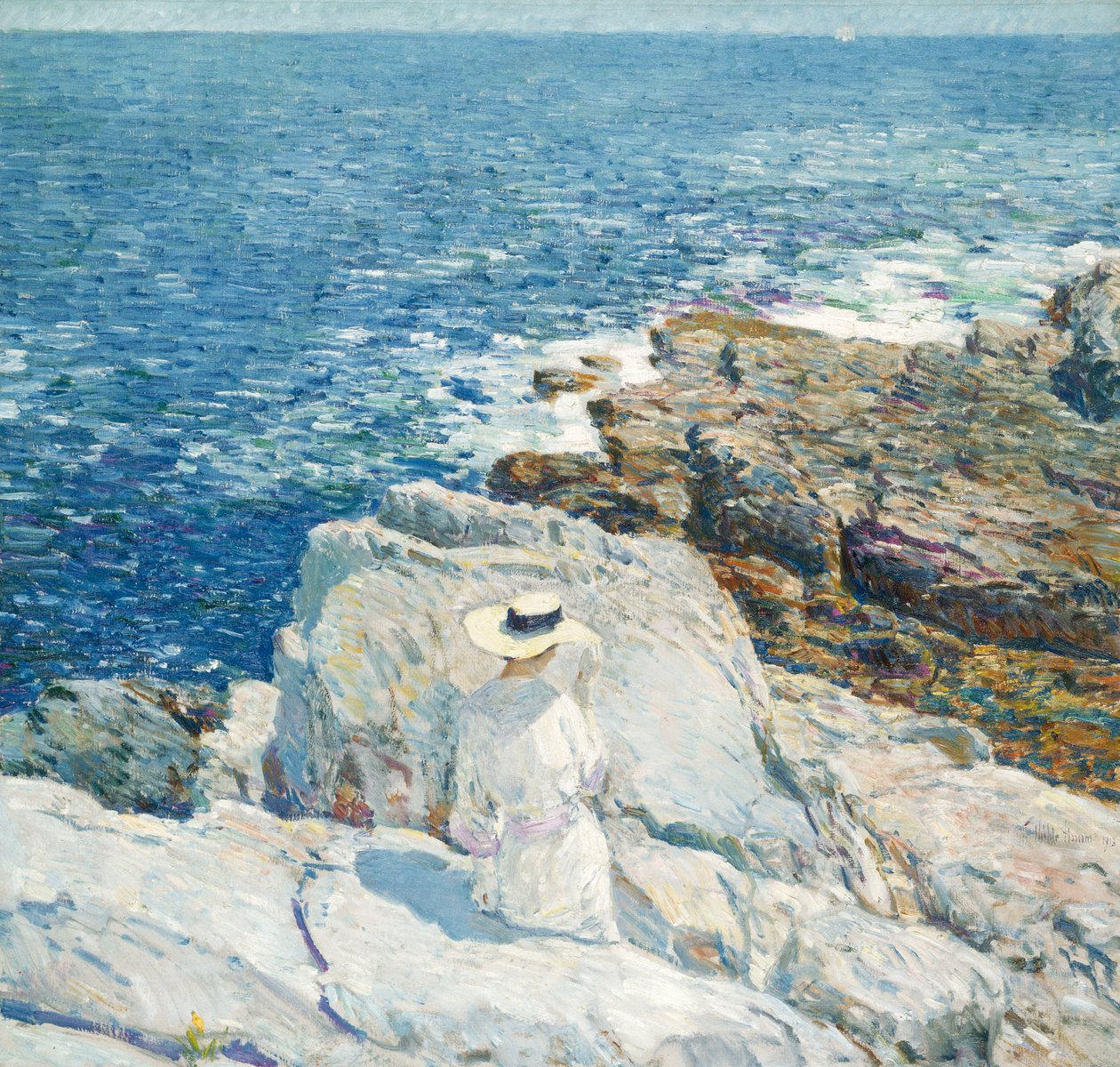 The South Ledges, Appledore, 1913 av Childe Hassam