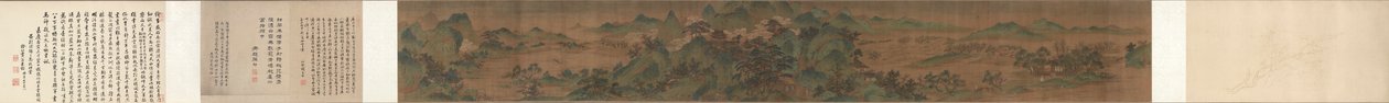 Landskap, Skypalasset av China, Qing dynasty