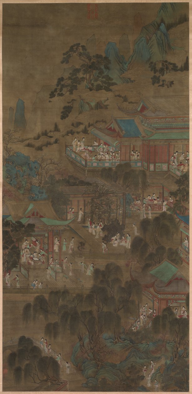 Hofdamer i det keiserlige palass av China, Yuan dynasty