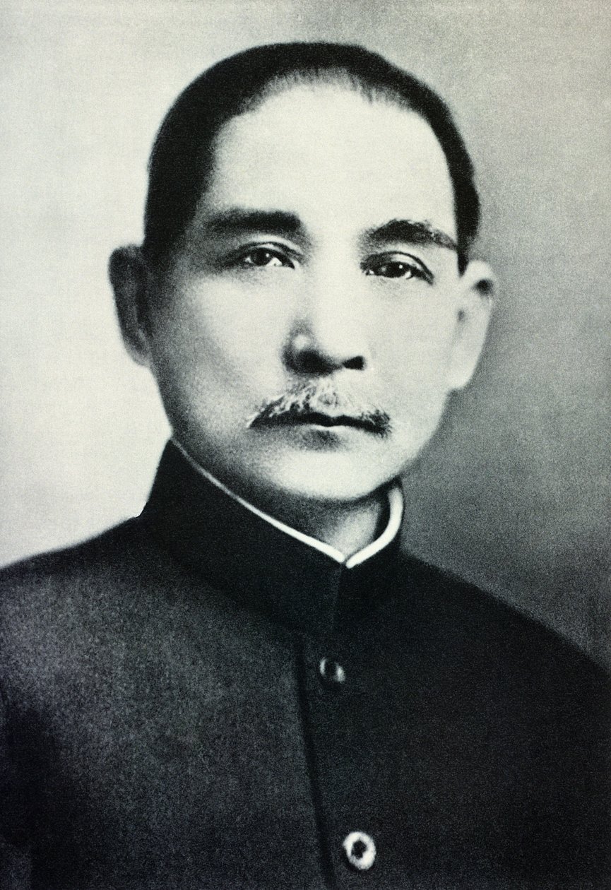 Portrett av Dr. Sun Yat-Sen (1866–1925) av Chinese Photographer