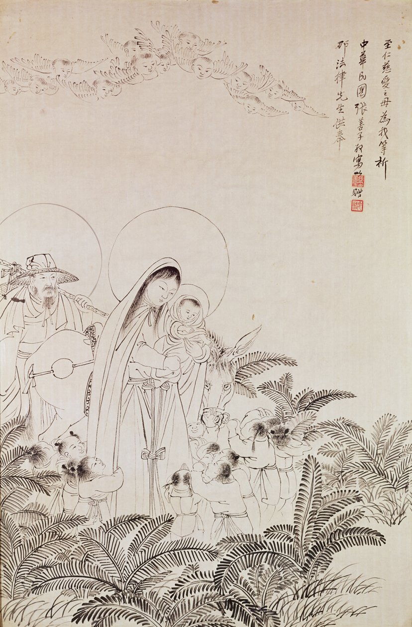 Madonna og barn av Chinese School