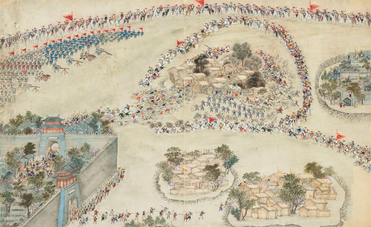 Taiping-opprøret, etter 1864. av Chinese Master.