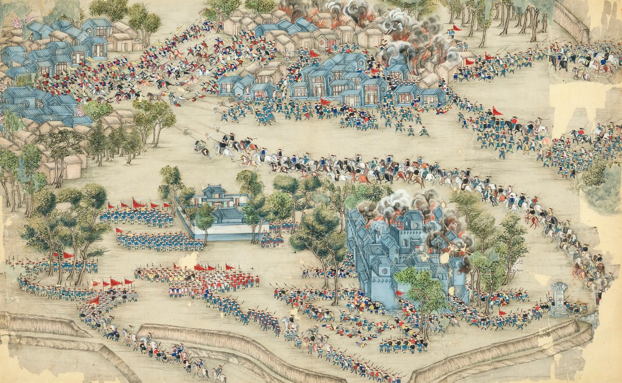 Taiping-opprøret, etter 1864. av Chinese Master.