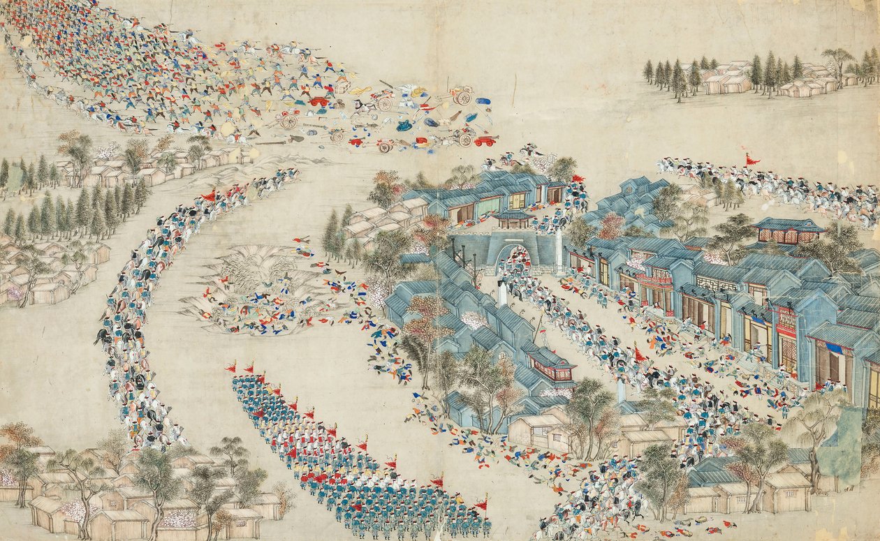 Taiping-opprøret, etter 1864. av Chinese Master.