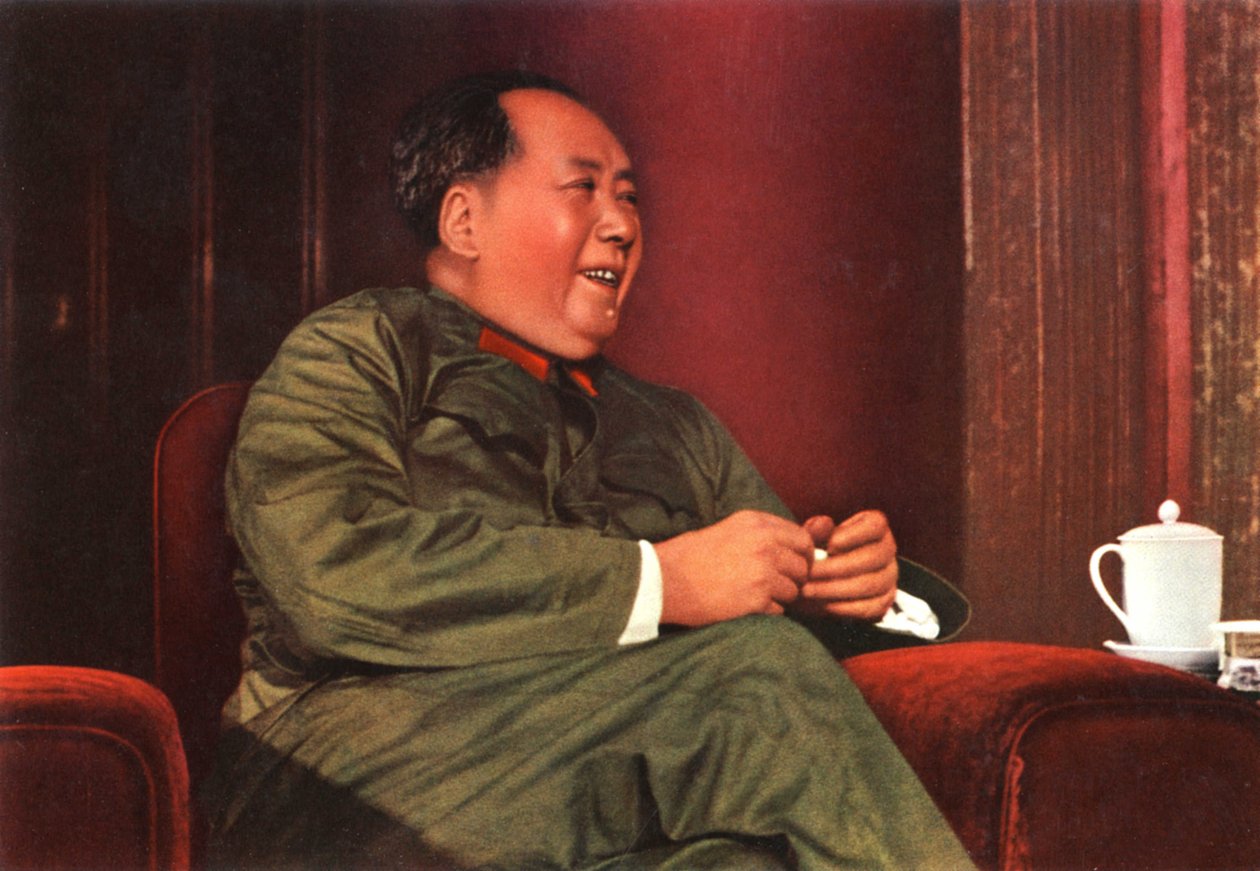 Portrett av Mao Zedong av Chinese Photographer