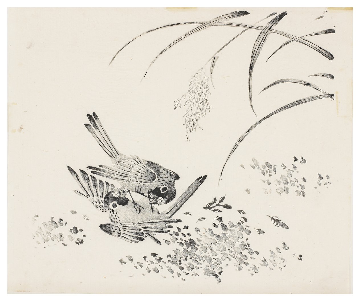 Ten Bamboo Series, 1700-tallet av Chinese School