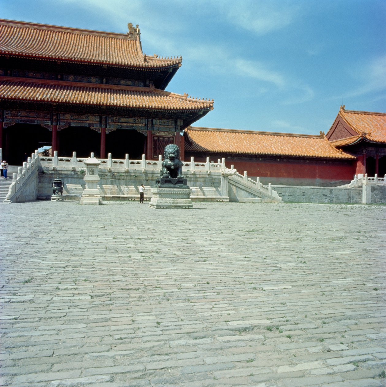 Porten til Supreme Harmony (Taihe menn) Ming-dynastiet, 1420 av Chinese School