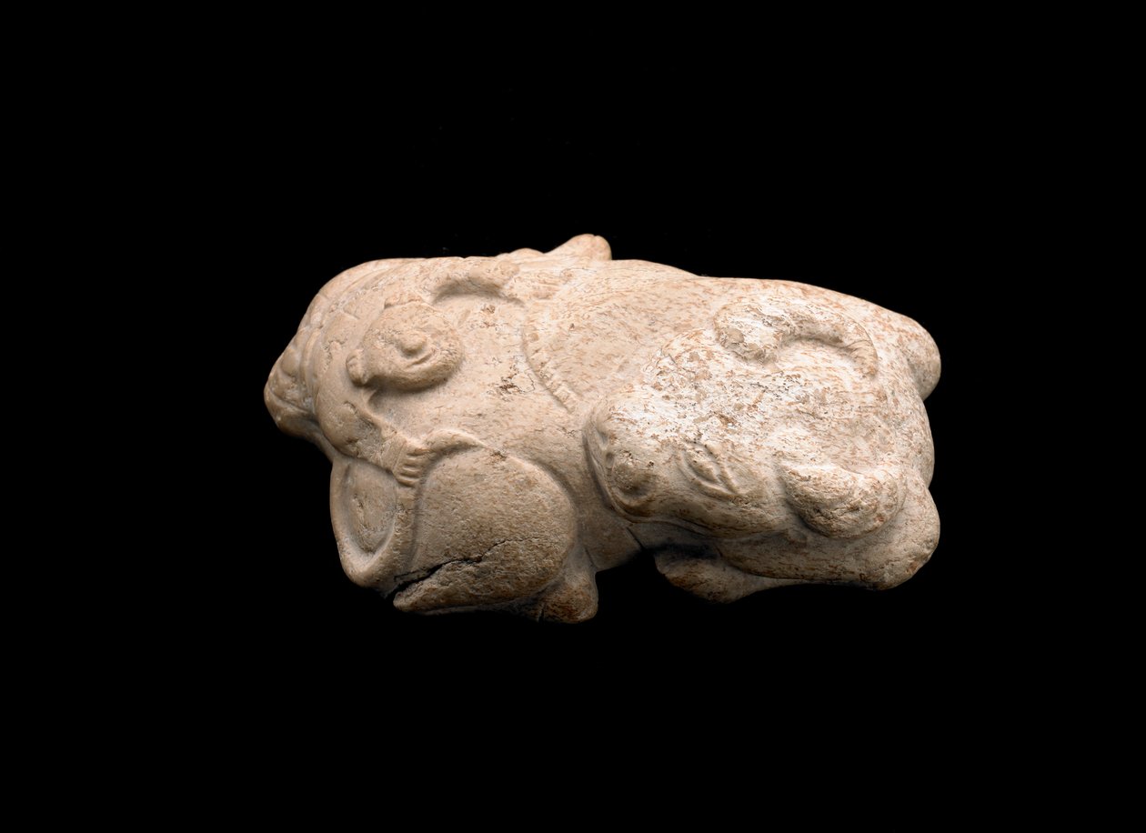 Vannbøffel og flokkgutt, 1600-1700 av Chinese School