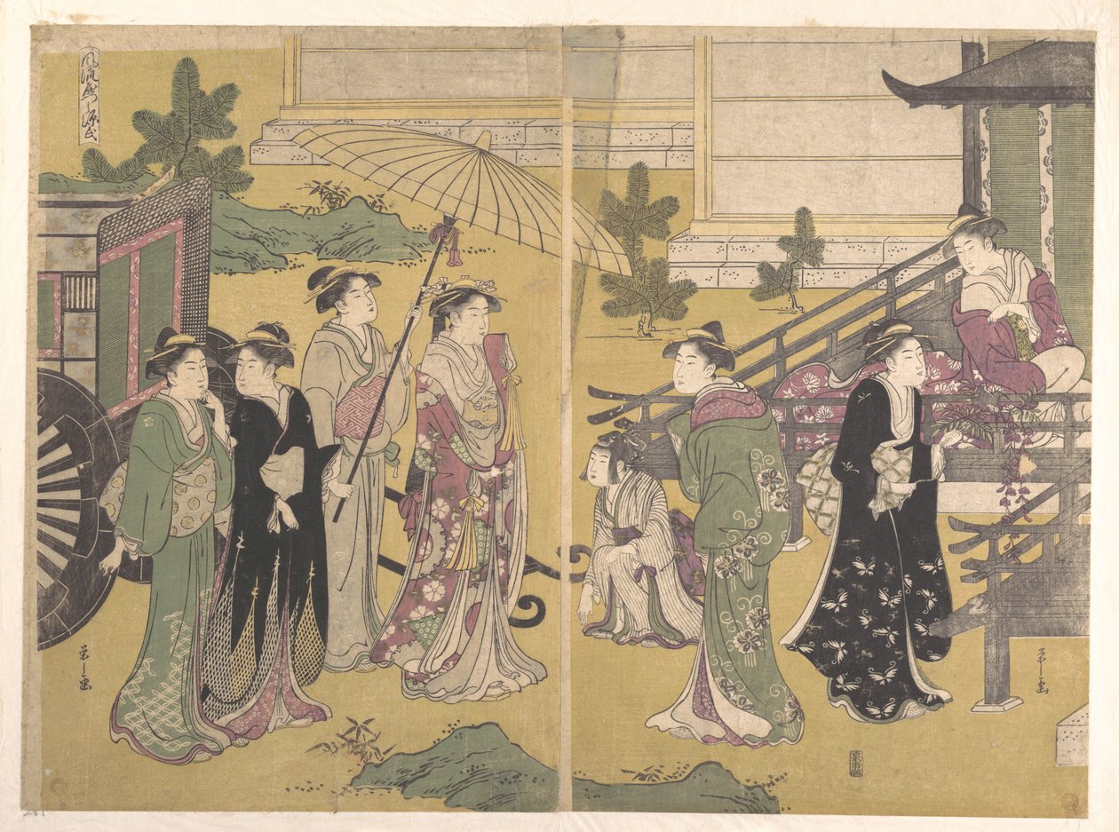 Fuji no Uraha av Chobunsai Eishi