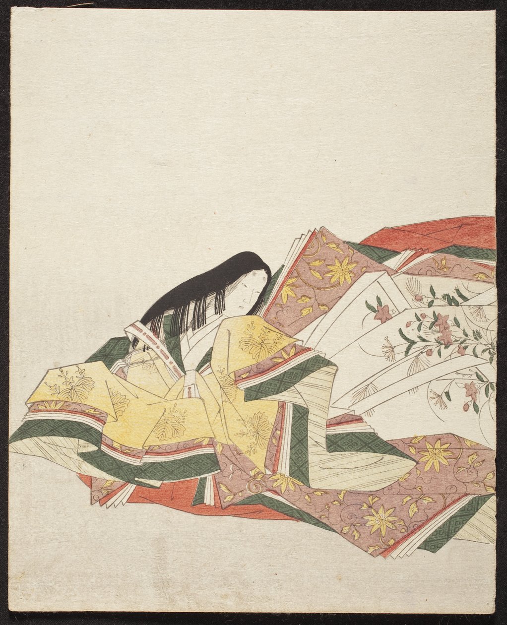 Dikterinne av Chobunsai Eishi