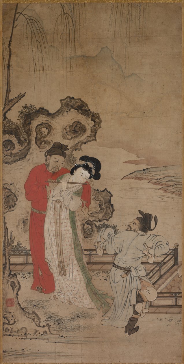 Emperor Minghuang Teaching Yang Gueifei to Play the Flute, late 1400s-early 1500s.    1203002   no       norwegian Successfully Translated  Original: Naakte man met stok Translat: Naakte man met stok 1372497 no norwegian Successfully Translated Original: A av Choryusai