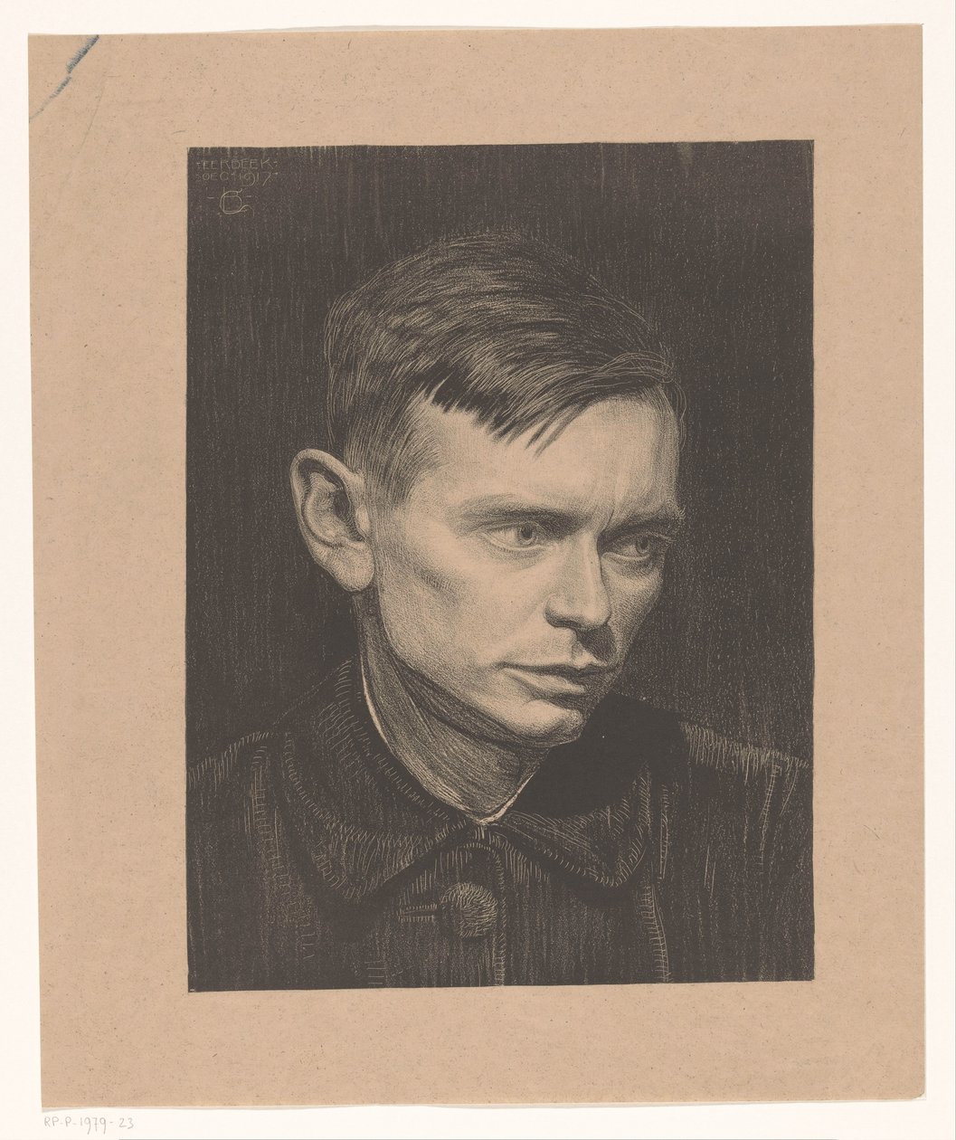 Portrett av Jan Mankes av Chris Lebeau