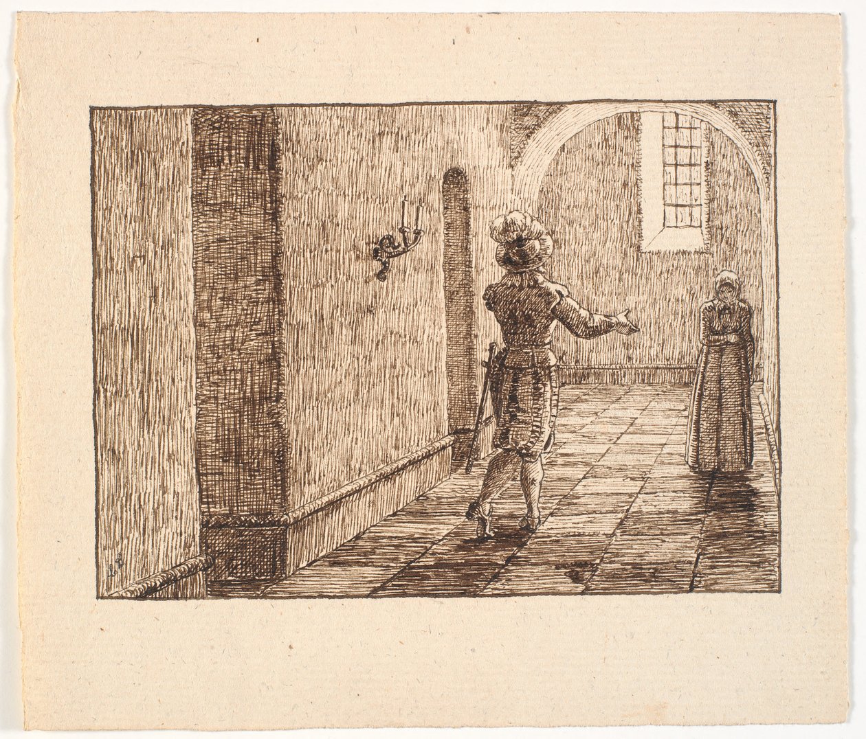 Illustrasjon for St. St. Blicher, De tre hellige aftener av Christen Dalsgaard