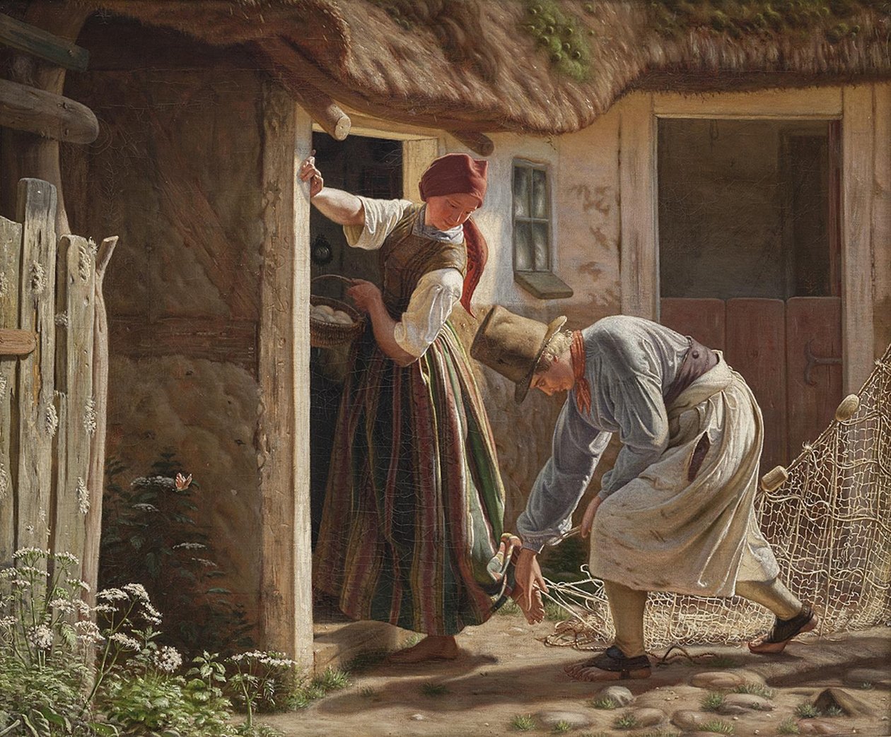 Jenta fanget i nettet av Christen Dalsgaard